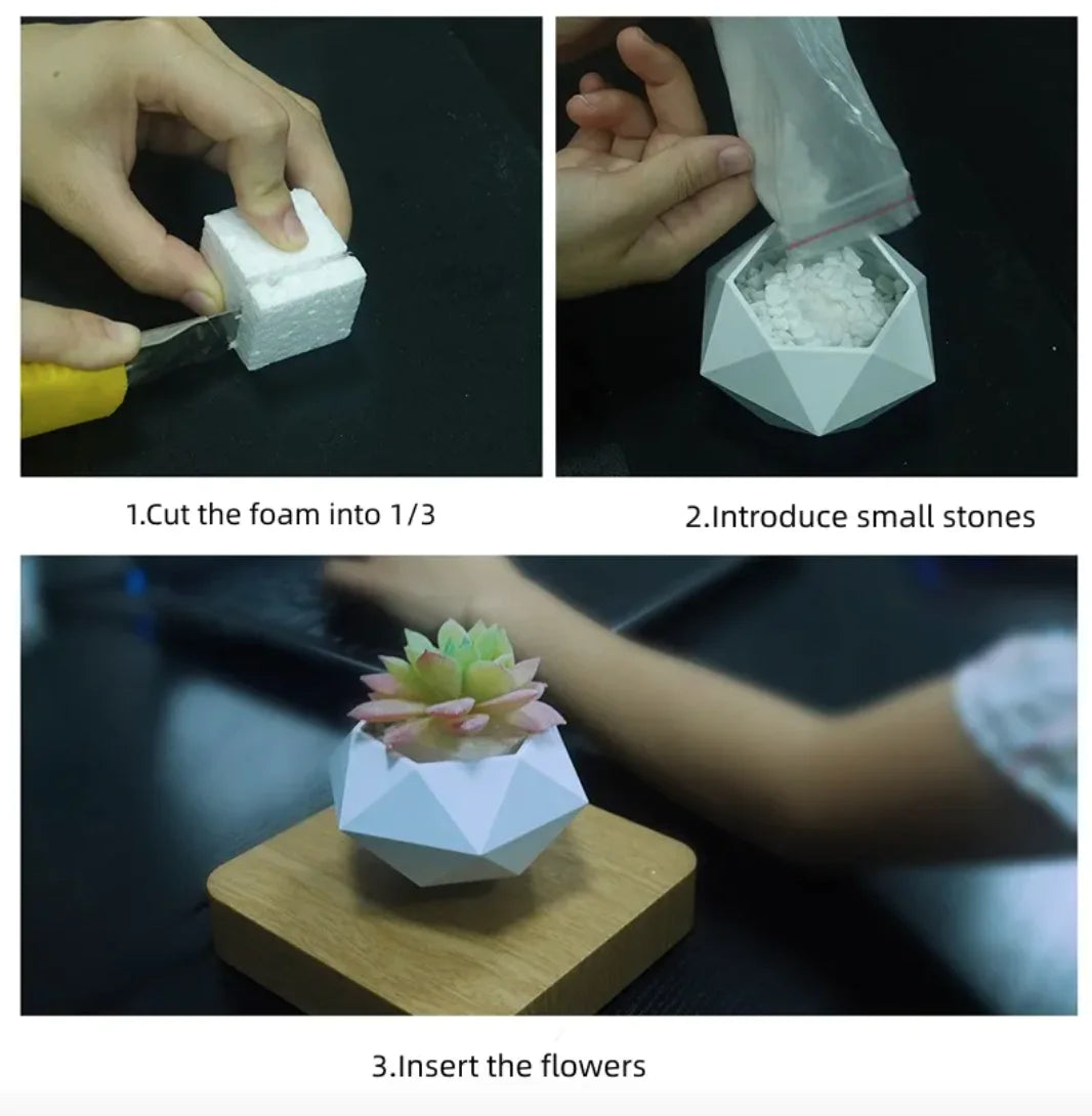 SkyPlanter™ – Magnetic Levitating Planter